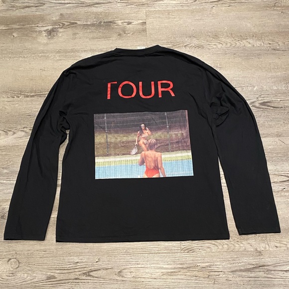 Kanye West Saint Pablo Tour Concert Long Sleeve Shirt Kim K Men’s Size XL - Picture 4 of 4